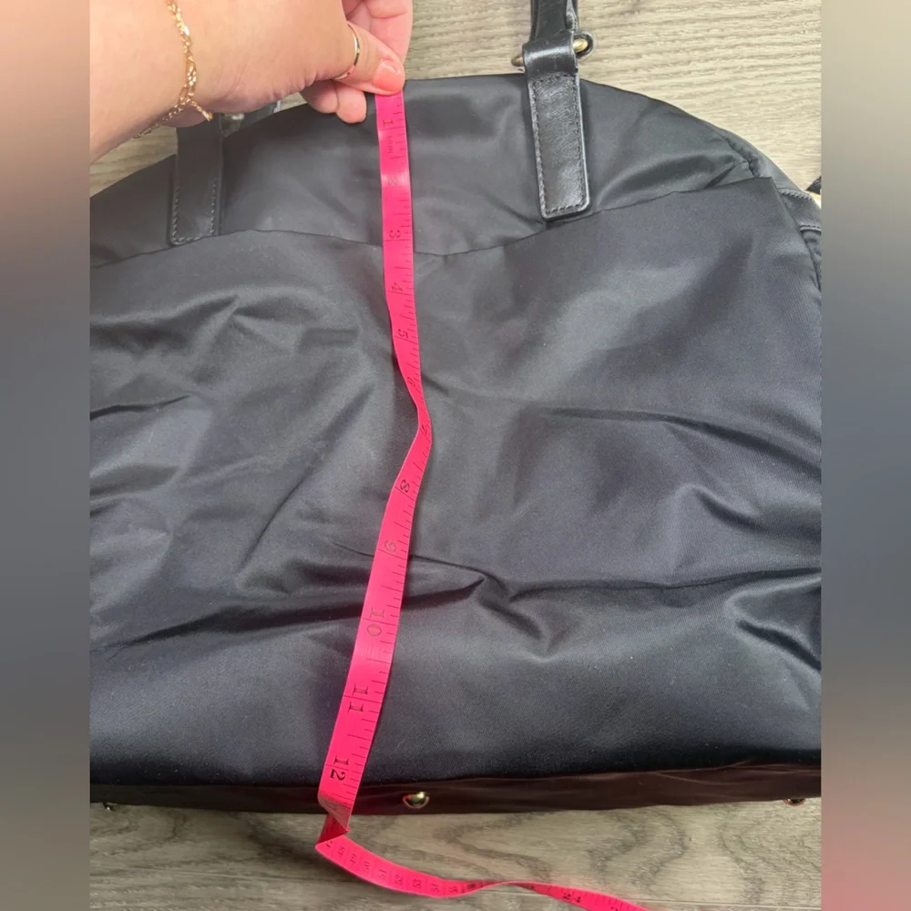 Lo & Sons Black O.G. Laptop Tote Nylon Travel Tote - Picture 13 of 16